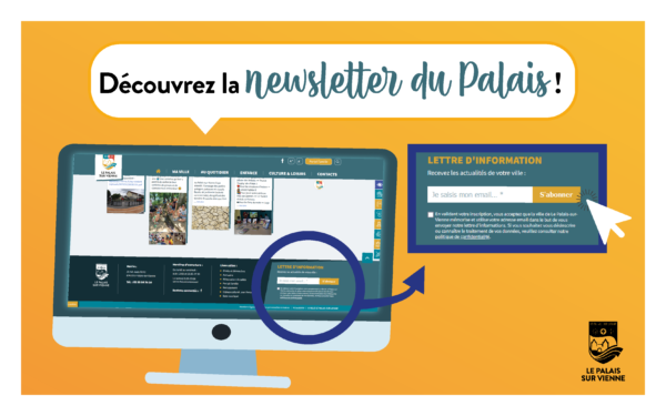 Découvrez la newsletter du Palais !
