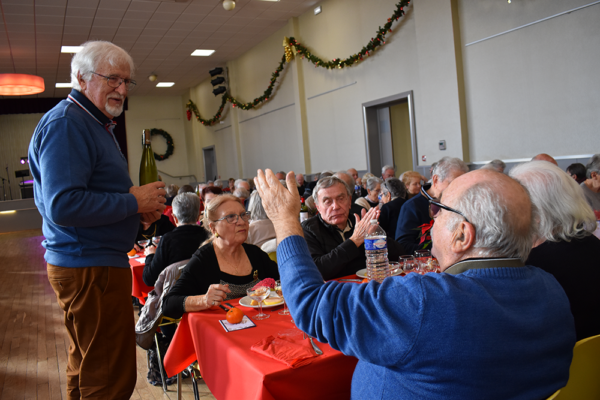 Repas et colis de Noël des seniors du CCAS