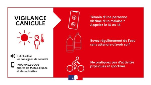 PLAN CANICULE : mesures dans les écoles pour le 23/06 et accueil de la mairie aménagé dès le 22/06/2026