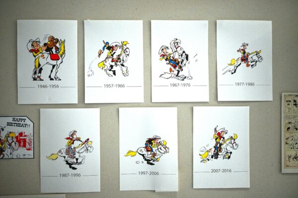 Dessine le Lucky Luke des années 3 000